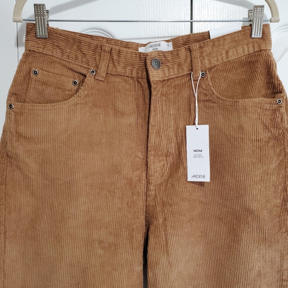 High Rise Corduroy Pants - Picture 2 of 8